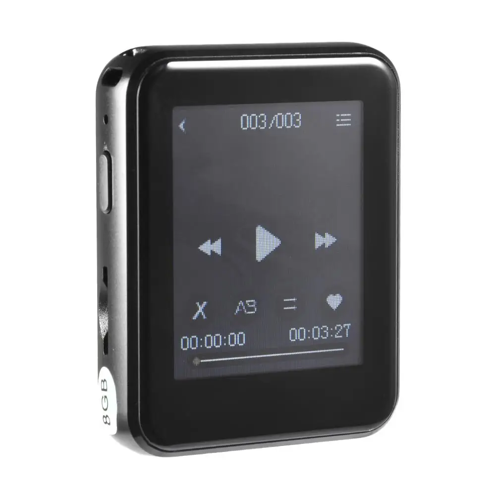 1 7 дюймов портативный Bluetooth 4 0 полный экран MP3 плеер 8 ГБ/16 ГБ сенсорный ультра