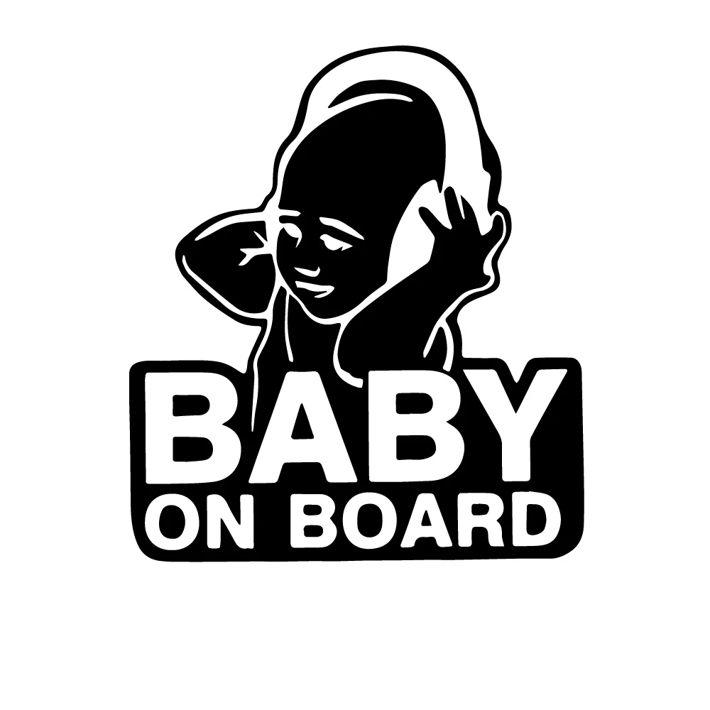 Милые детские наклейки на борту для автомобилей зеркало заднего вида наклейка