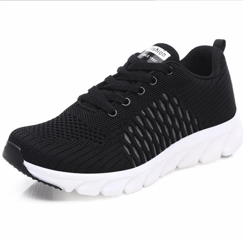 Женская Повседневная обувь Дышащая прогулочная из сетчатого материала на