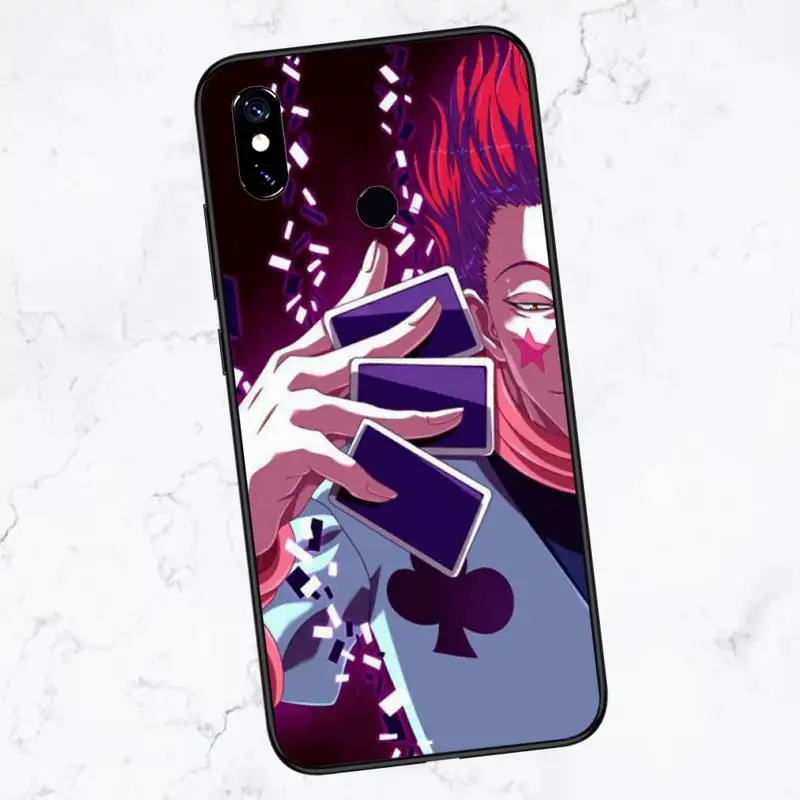 

Hisoka Hunter x Anime Phone Case For Xiaomi Redmi 7 8 9t a3Pro 9se k20 mi8 max3 lite 9 note 9s 10 pro
