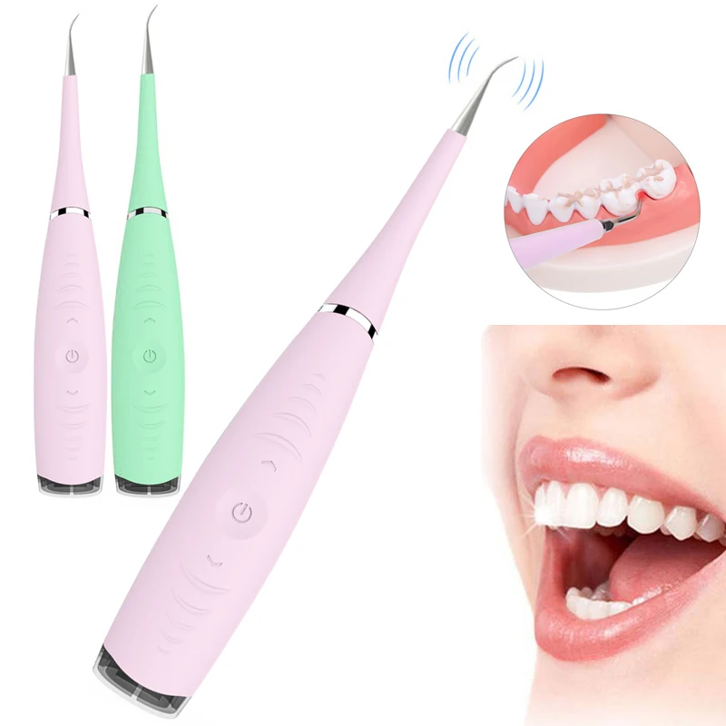 

Teeth Whitening Scaler Electronic Sonic Vibration Dental Scaler Whiten Tooth Cleaning Bleaching Tools Remove Plaque Stains