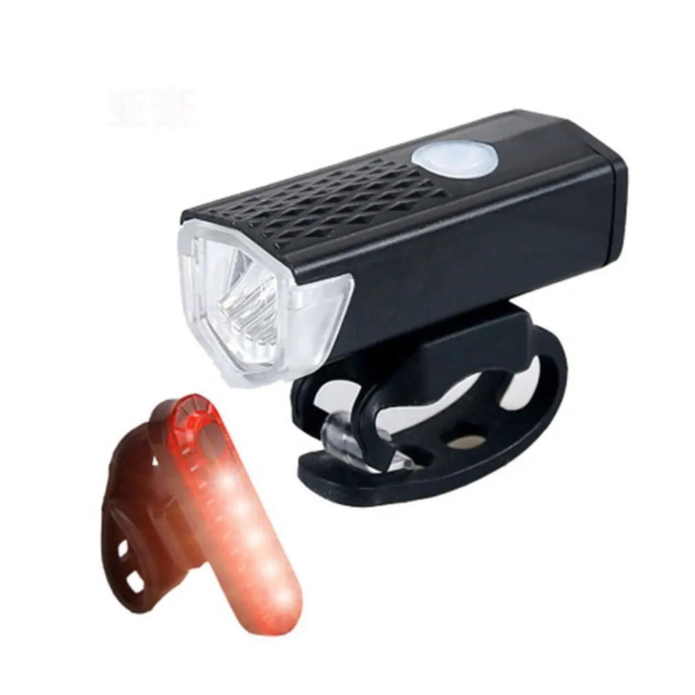 

2021 New Bicycle Light 6 Modes USB Bike Lights IPX6 300LM Power Display MTB Mountain Road Bike Front Lamp Cycling Equipment
