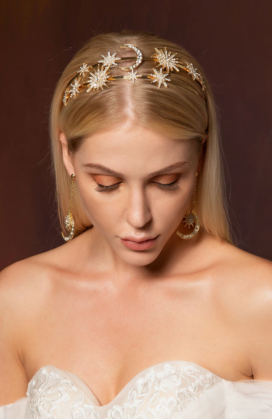 Женская Корона и Тиара в стиле Звезда | Украшения аксессуары