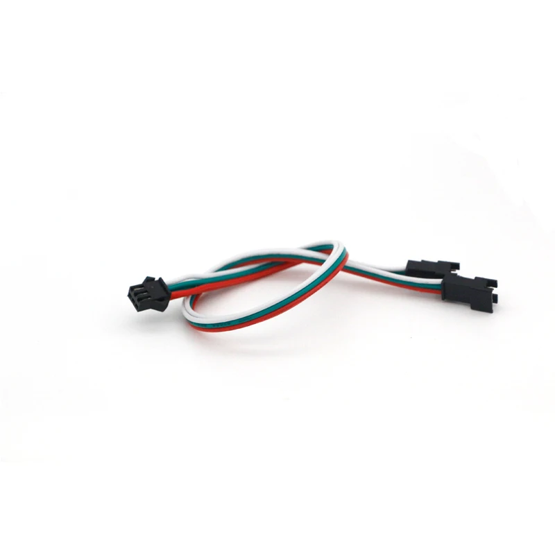 1to2 сплиттер SM JST Штекерный разъем проводной кабель 2pin 3pin 4pin 5pin для DC 5-24V rgb cct RGB RGBW