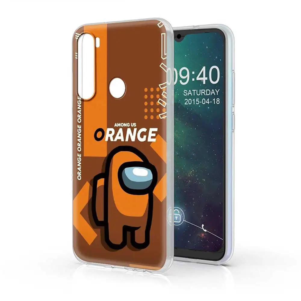 

Among Us Game Translucent Case for Xiaomi Redmi Note 9S 8 Pro 9 8T 7 9C 7A 9A 6A Mi Poco X3 NFC 9T 10 Lite 5G Matte Soft Cover