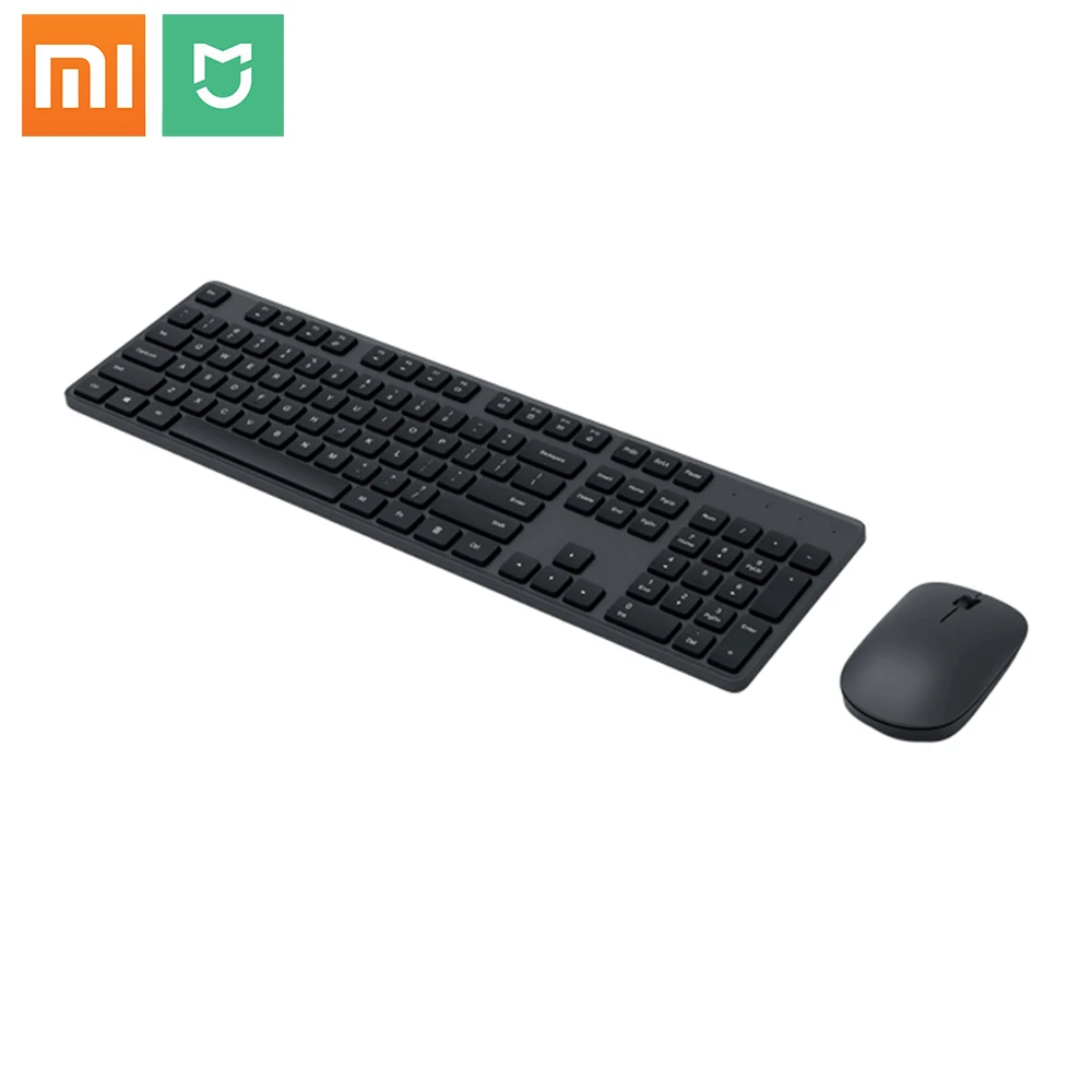 

Xiaomi Mijia Tastiera Set Del Mouse RF 2.4GHz Wireless Ufficio Tastiera 104 Tasti Per PC Windows Compatibile USB gioco Tastiera