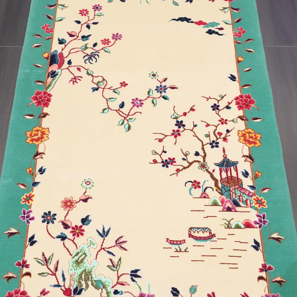 3 'x 4 7' популярный элегантный дизайн ручной вязки китайская художественная