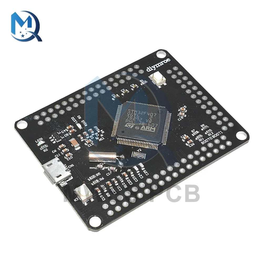 

STM32F407VGT6 Development Board ARM Cortex-M4 32 Bit MCU Core SPI I2C IIC UART ISC SDIO Interface Module Single-Chip