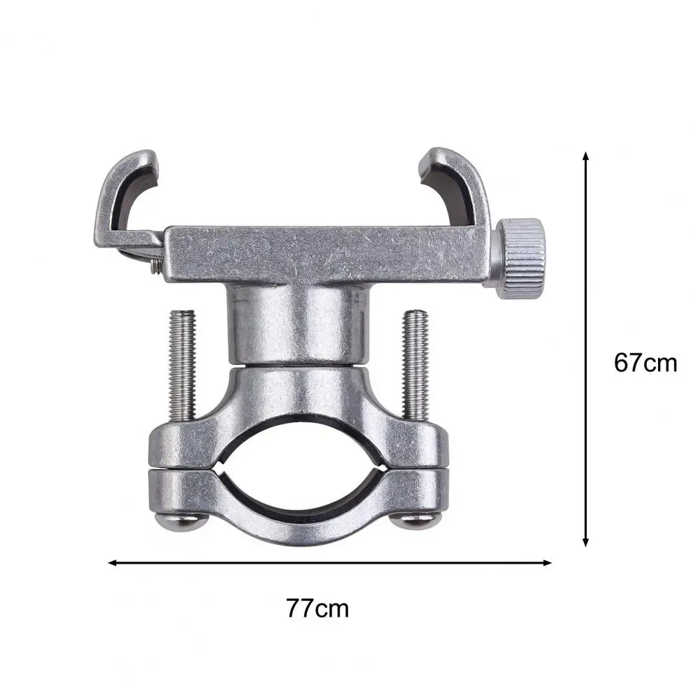 

Bicycle Phone Holder Exquisite Shockproof Aluminum Alloy Waterproof Fixed Bike Bracket for Navigation For iPhone Samsung Xiaomi