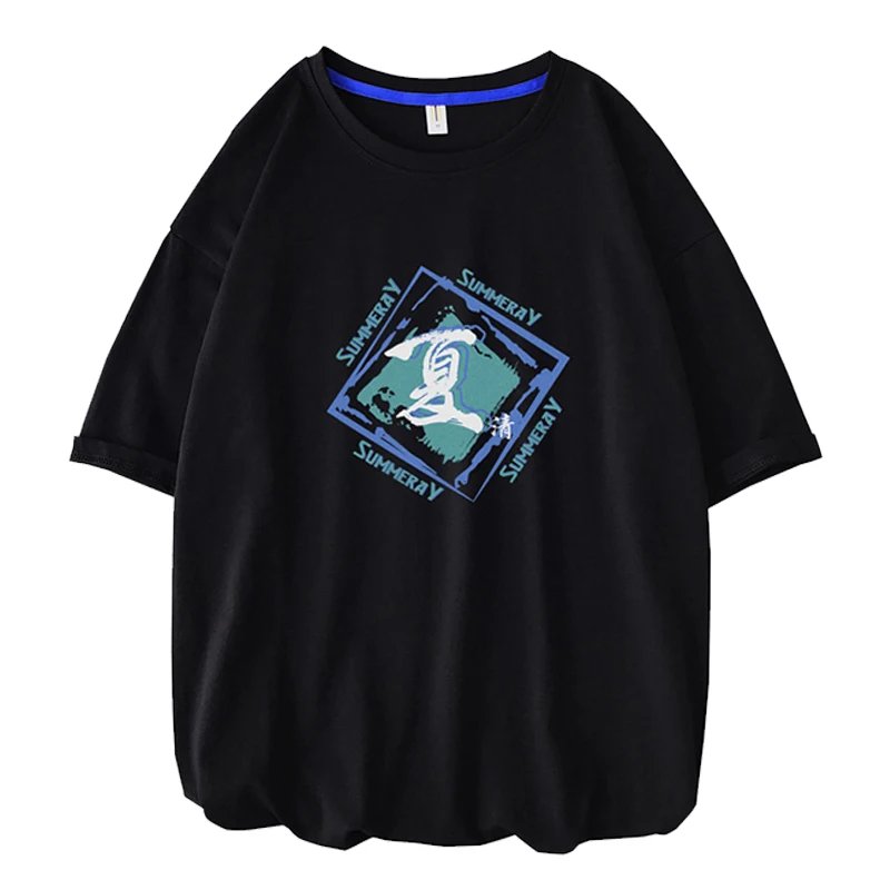 

New 100% cotton short sleeve T shirt men casual summer t-shirts loose cool men tshirt top tees for man clothing Summer dresses