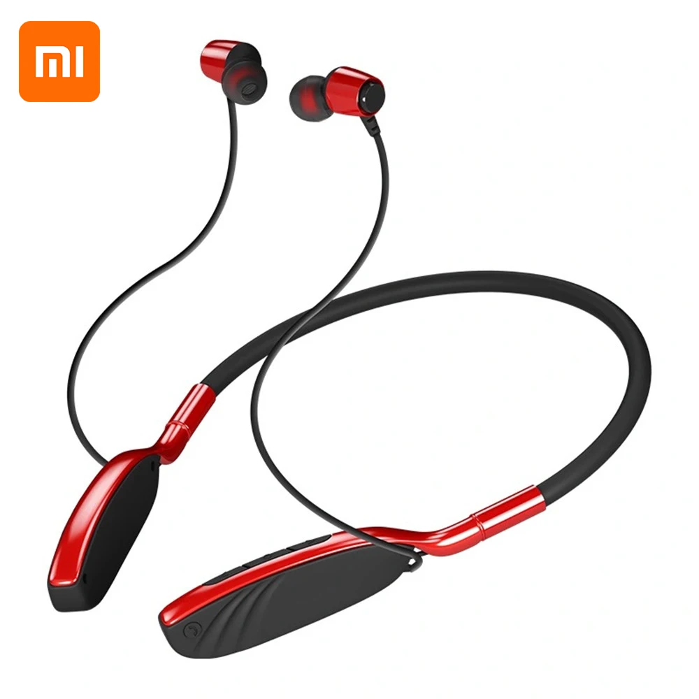 

Xiaomi беспроводные металлические спортивные наушники Bluetooth 5,0 стерео сабвуфер магнитные наушники с микрофоном защита от пота