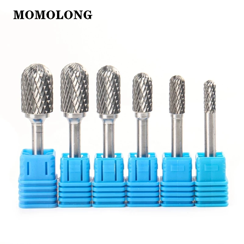 Tungsten Carbide Rotary File Tool CX Type Head Point Burr Grinder Abrasive Tools Drill Milling Carving Bit Tools