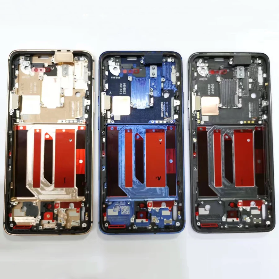 100% оригинал для Oneplus 7 Pro 7pro one plus средняя рамка ЖК опорная пластина Корпус Передняя
