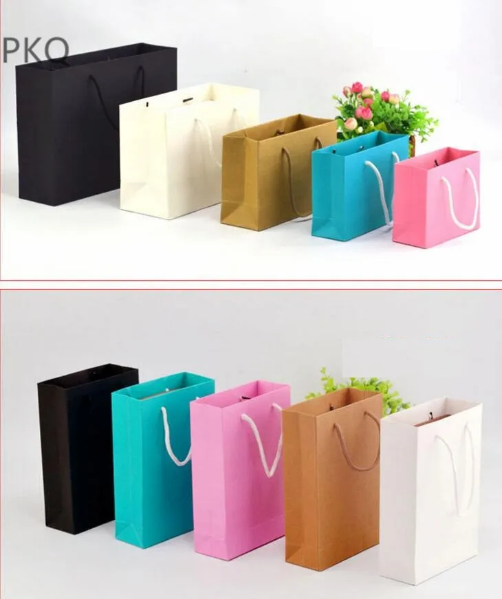 300 шт. утепленные Подарочный пакет из крафт бумаги с индивидуальным логотипом и