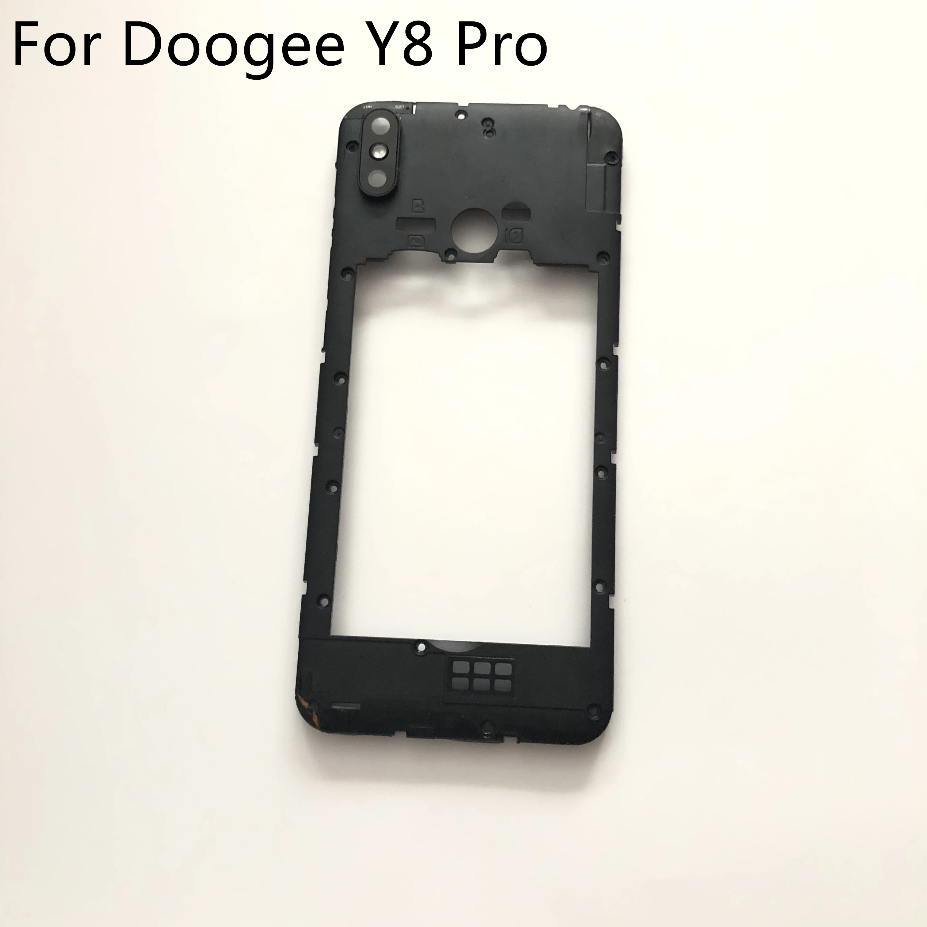 Чехол Doogee Y8 Pro + стеклянный объектив камеры для смартфона Pro|Корпусы и рамки