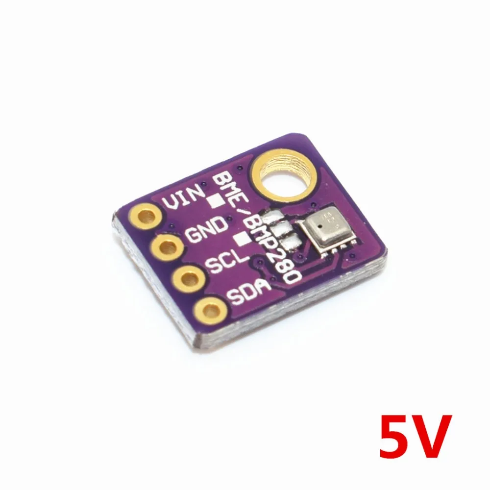 BME280 цифровой датчик температуры Feuchtigkeit Luftdruck датчик модуль IEC SPI 1,8-5 в GY-BME280 5В