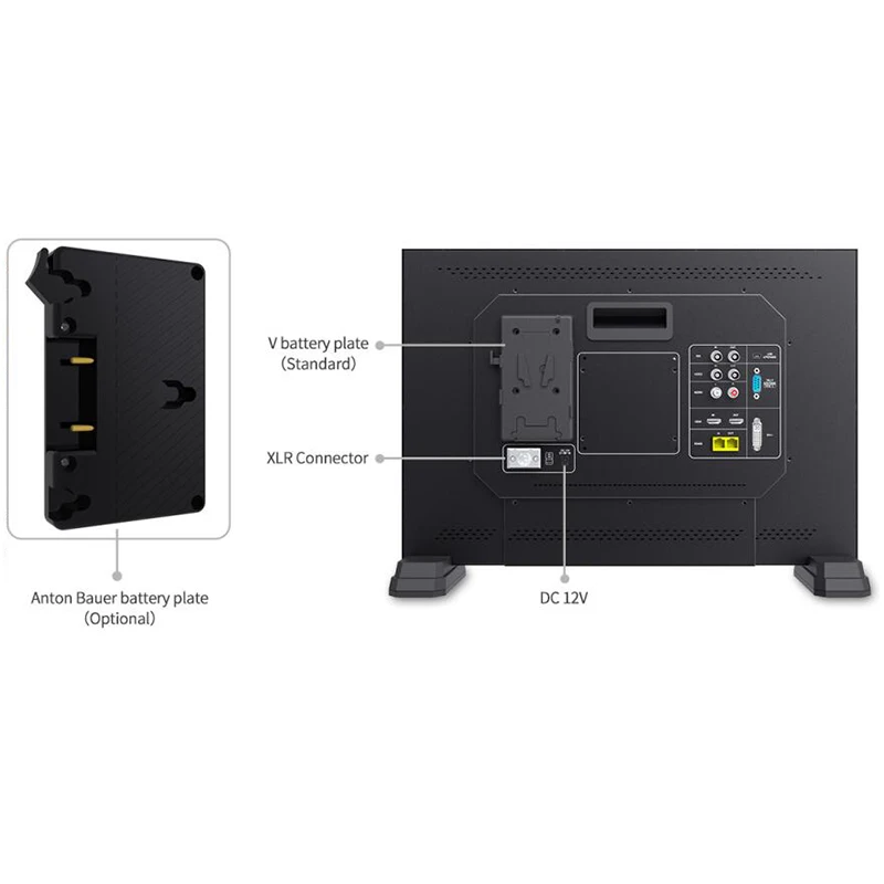 SEETEC FS215 S4K 21 5 дюйма 3G SDI 4K HDMI RS485 вещания студия монитор IPS Full HD 1920x1080|Мониторы| |