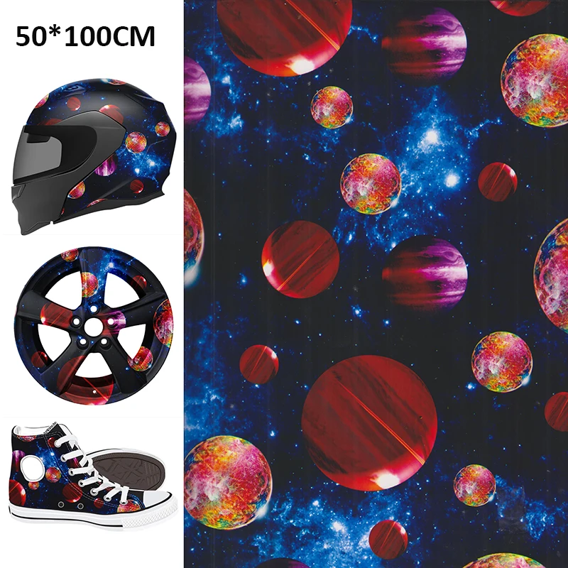 

1pc Water Transfer Hydrodipping Film PVA Hydrographic Film Water Transfer Printing Film Decal 50*100cm