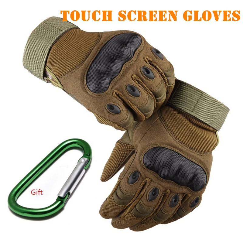 

Outdoor Touch Screen Military Tactical Gloves Army Hard Knuckle Sport Hiking Hunting Airsoft Cycling Shooting Full Finger Glove
