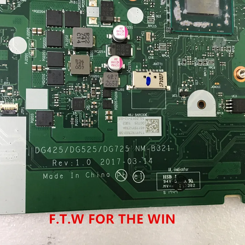 Günstig 5B20P15341 MB FÜR Para Lenovo Laptop Motherboard 320-17AST Laptop Laptop CPU 80XW321E29000R17MM1 2G NM-B321 100% Probado