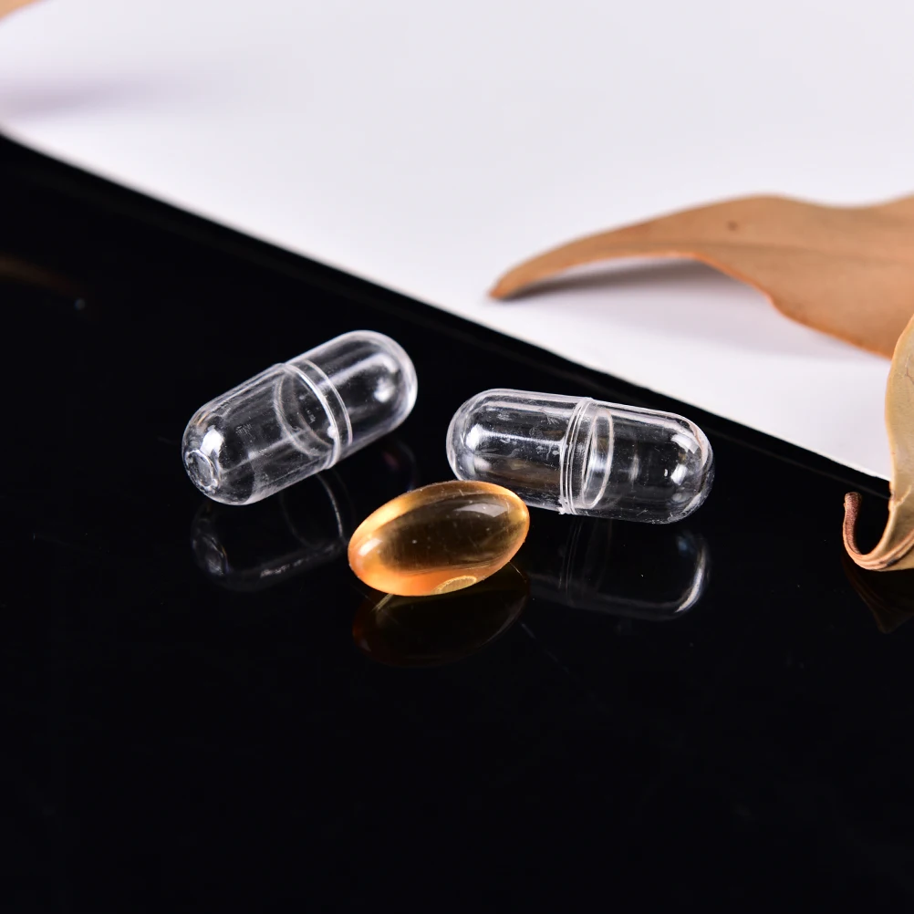 Пустые капсулы для таблеток 20 шт./упак. дорожный медицинский чехол белые пустые