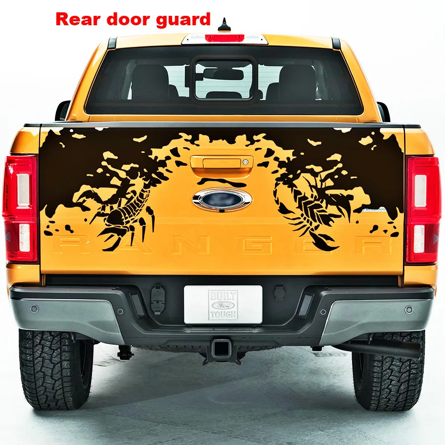 Боковые наклейки с грязевым черепом ядовитая наклейка на капюшон скорпиона и