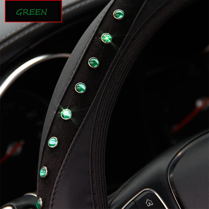 2021 модное без внутреннего кольца кожаный бриллиантовый драгоценный камень
