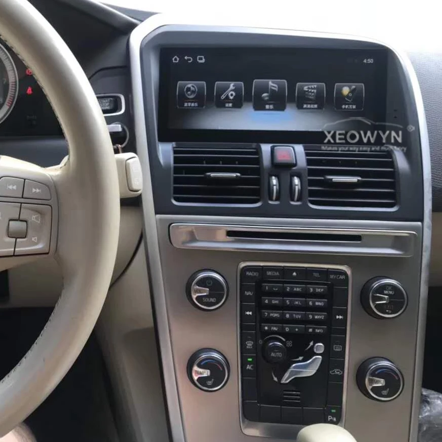 Автомагнитола PX6 на Android 10 0 для volvo XC60 2009 2010 2011-2015 2017GPS Navi apple carplay мультимедиа |
