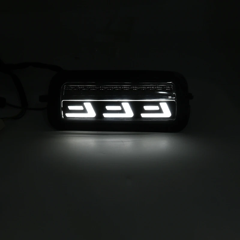 2Pcs Led Daytime Running Light for Lada Niva 4X4 1995+ Turn Signal Drl Car Headlight Replacement Parts with Lamp Cover | Автомобили и