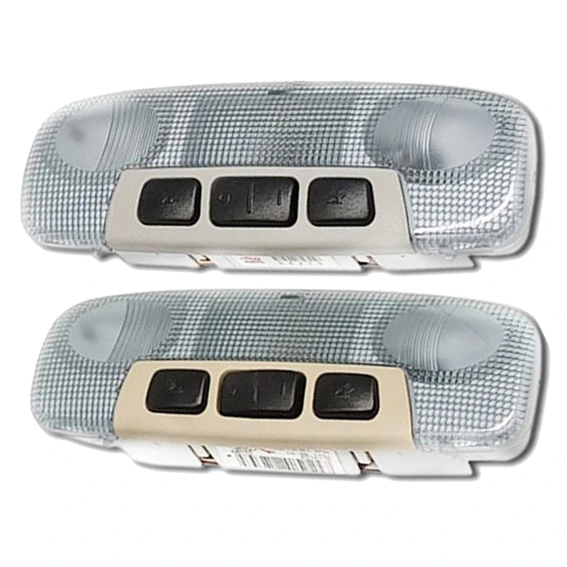 

DHBH-Car Styling 3 Button Interior Map Lamp Dome Reading Light for Ford Focus Fiesta Kuga Mondeo S-Max 8A6A-13776-CA