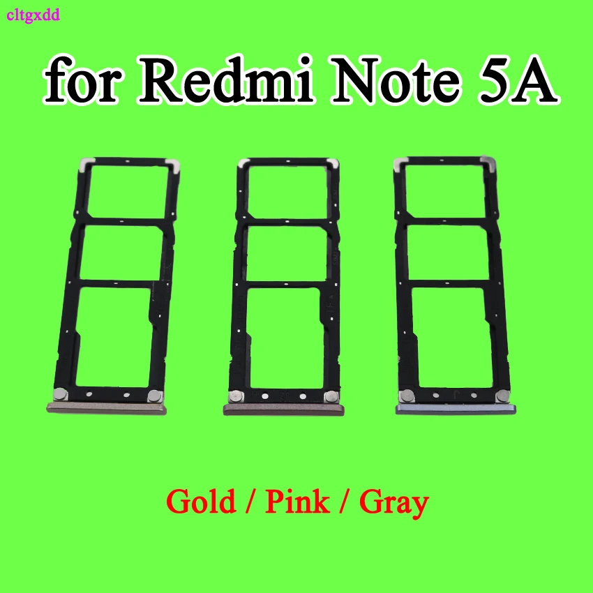 Cltgxdd сим карты слот разъем для лотка держатель Xiaomi Redmi Note 5 Примечание 5A note5A