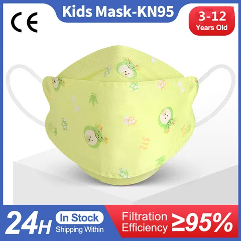 Маскарадная маска FPP2 5-Lay ffp2mask для детей, детская маска homologadas españa KN95, 3-12, старая мультяшная маска FFP2 KN95Mascarilla детская