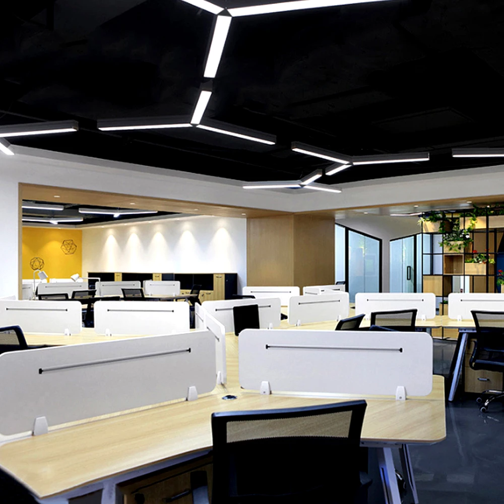 Светодиодный потолочный светильник с длинным баром современный простой