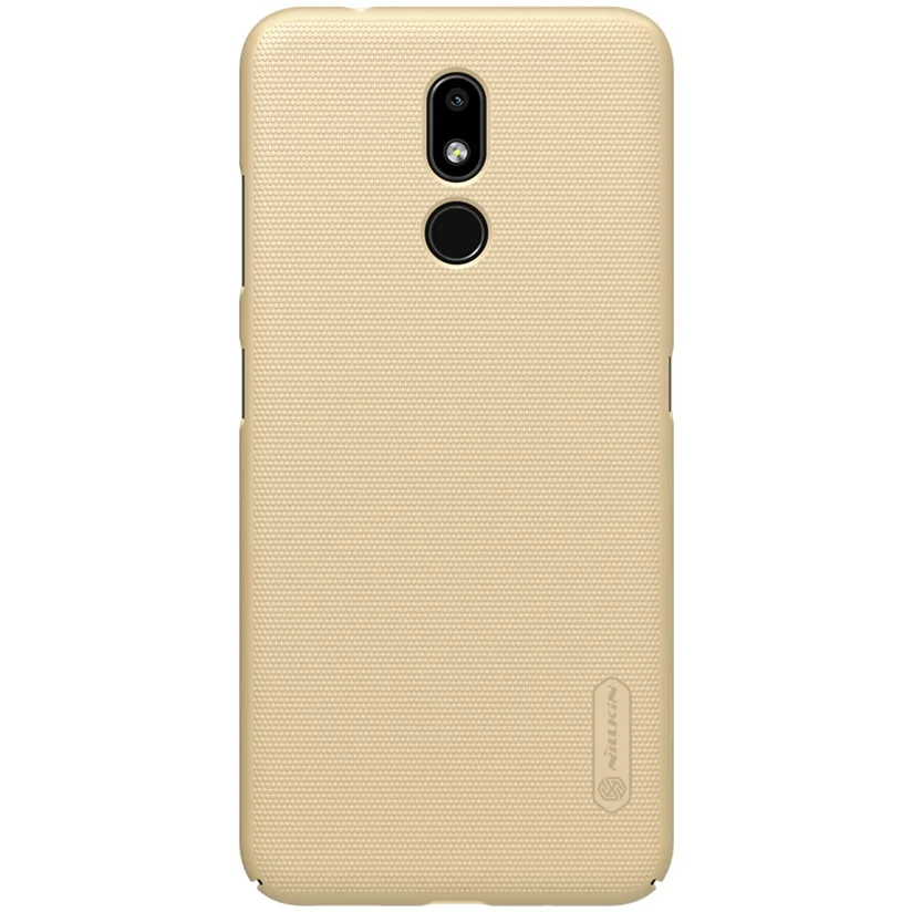 Для Nokia 9 PureView чехол Nokia 3,2 4,2 8,1 X7 5,1 Plus X5 3,1 чехол Nillkin Супер Матовый Защитный чехол жесткий чехол для ПК телефона - Цвет: 3.2 (Gold)