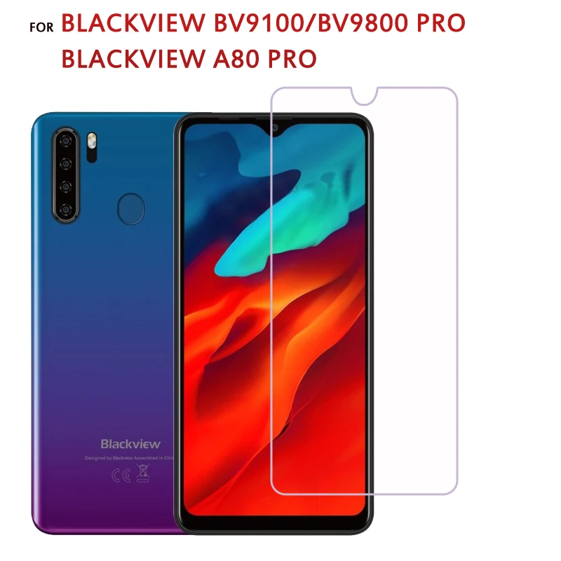 Закаленное стекло для Blackview A80 Pro 2-1 шт. Защитное экрана BV9100 BV9800 BV9800Pro Защитная