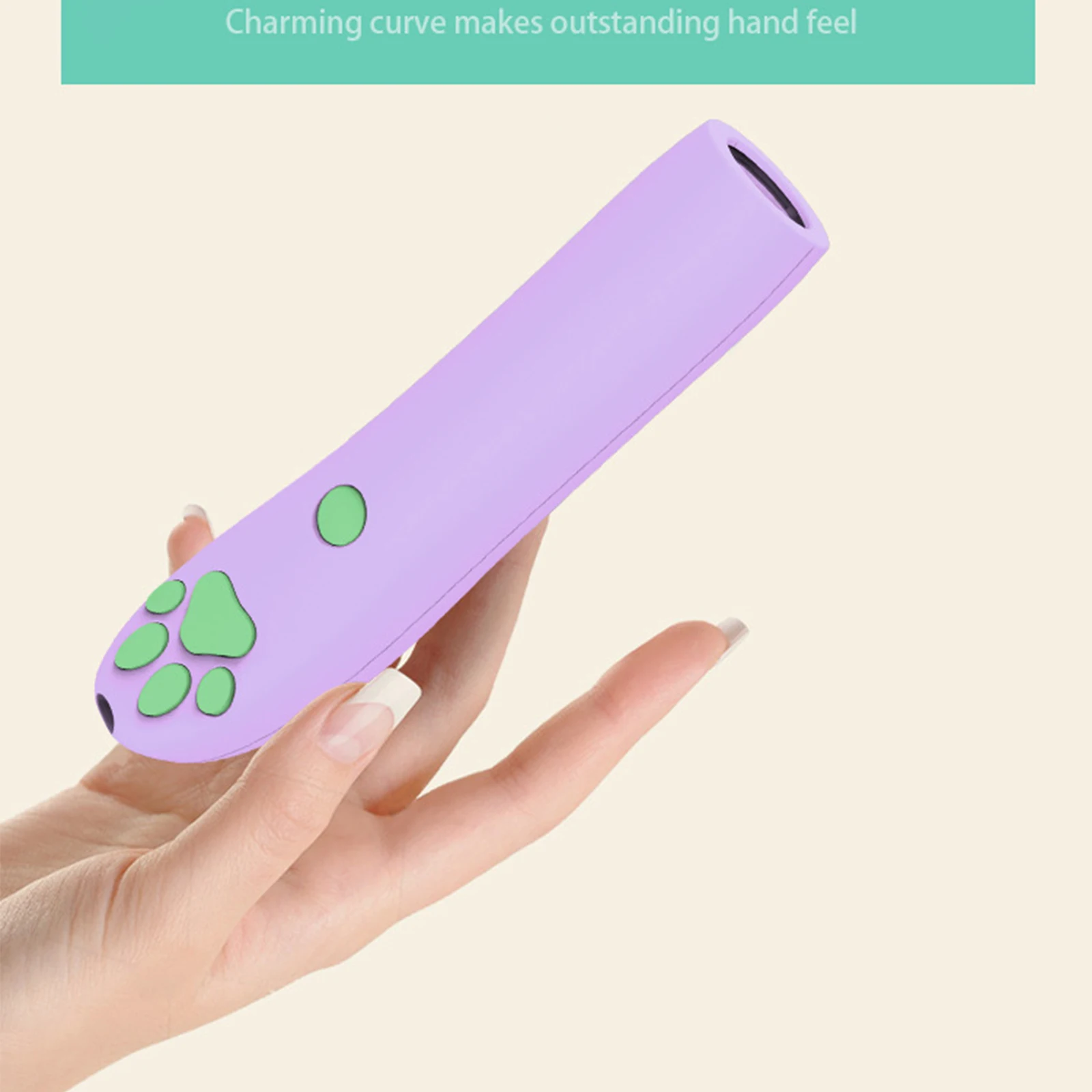 Cat Laser Pointer with Claw Pattern Style Chase Toys Pet Interactive Toy Stick Supplies Training Tracker | Дом и сад