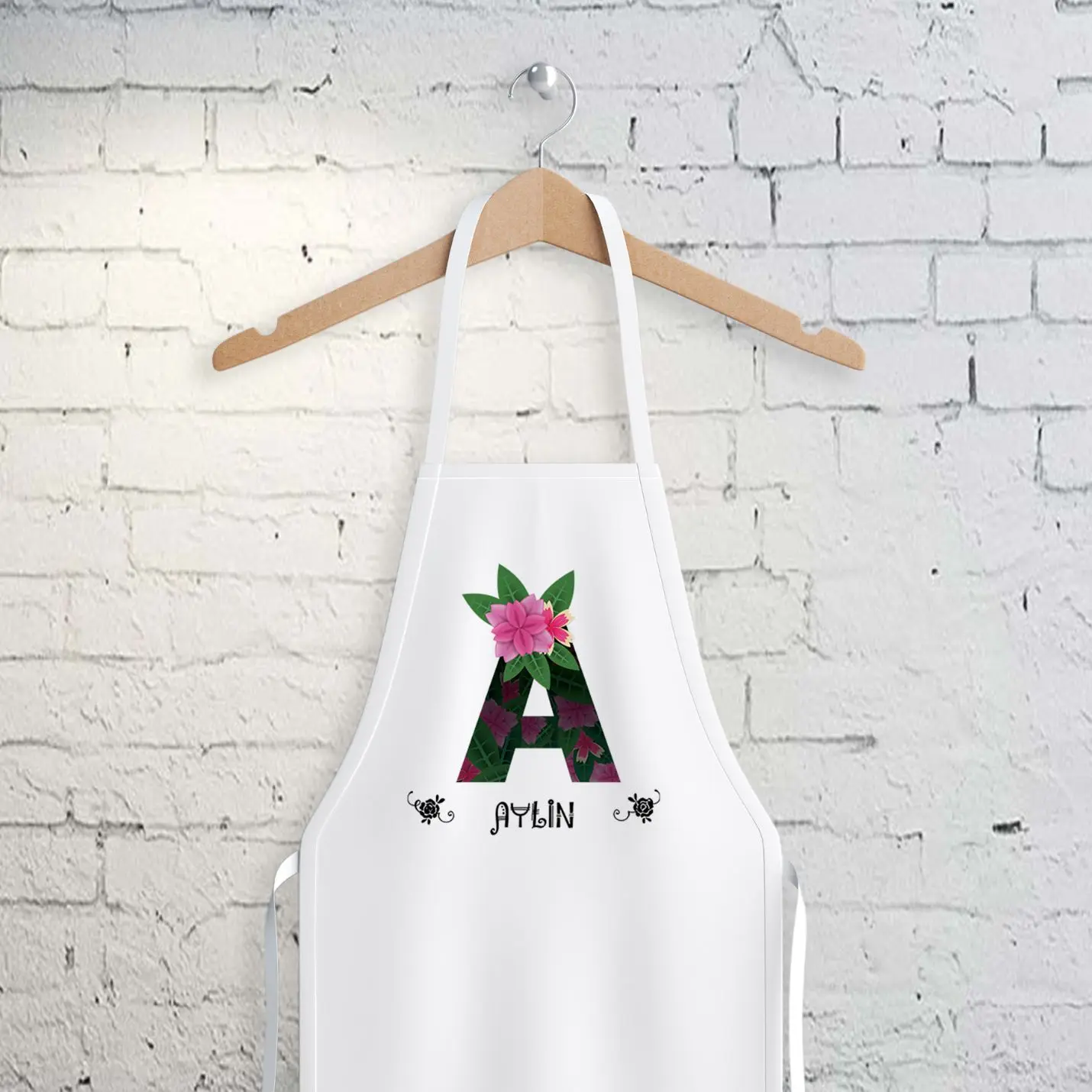 

Personalized Name Written Kitchen Apron-A