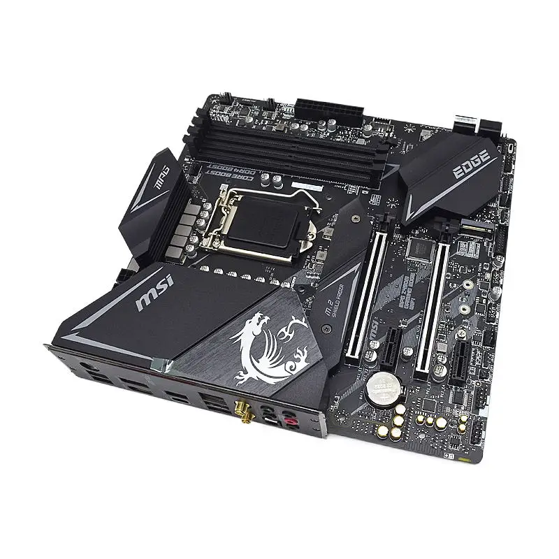 msi mpg z490m gaming edge wifi lga 1200 intel z490 mining motherboard ddr4 128gb 4000mhz memory 10900k 10700k cpus m 2 pci e 3 0 free global shipping