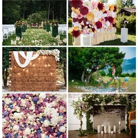 wedding ceremony photography backgrounds flower birthday engagement party portrait backdrops for photo studio props 210410hkw 03