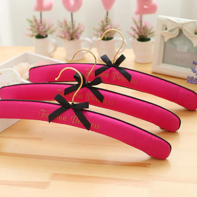 Вешалки для одежды с атласной подкладкой 5 шт./лот | Дом и сад