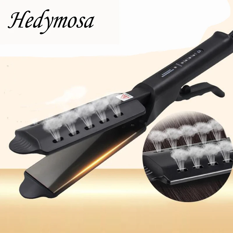 плойка утюжок для волос Плоский Выпрямитель с четырьмя зубцами женщин