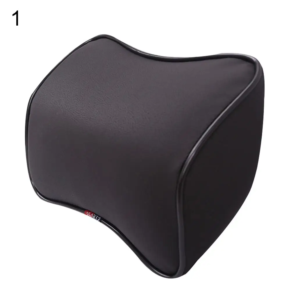 Подушка для поддержки шеи на подголовник автомобильного сиденья хлопок дышащая