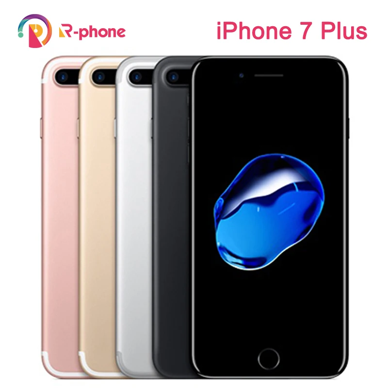 Оригинальный Apple iPhone 7 Plus используется 99% Новый 3 Гб RAM 32/128 ГБ/256 ГБ P ROM iOS 4G LTE