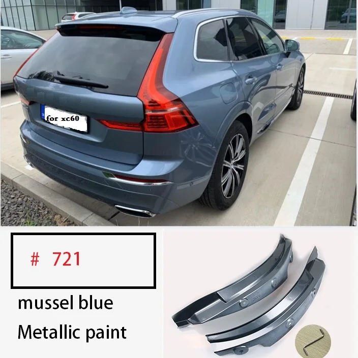 Для volvo xc60 заднее колесо крыло- XC60 специальная задняя дверь заднее колесо крыло модификация автомобильные аксессуары крыло - Цвет: Mussel blue