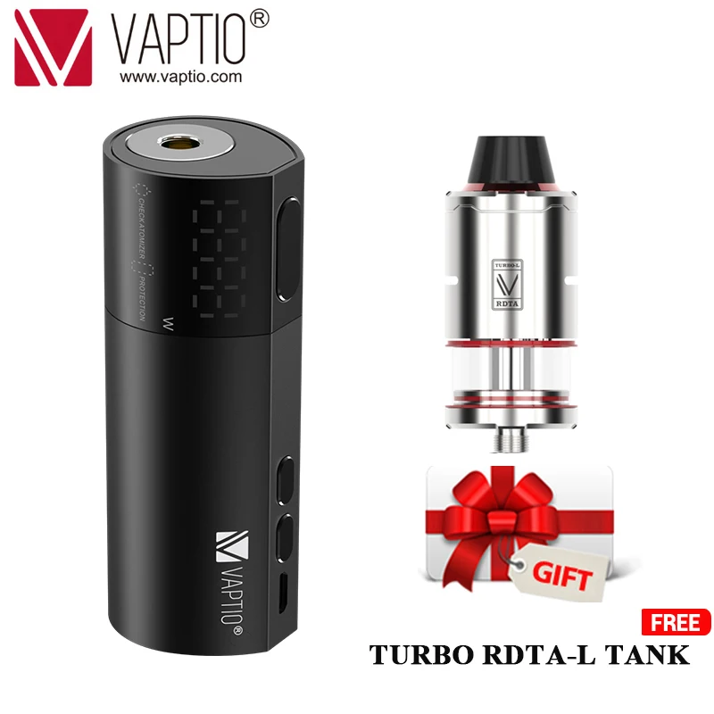 Вейп набор vaptio электронная сигарета VEX 100 Вт модный инновационный дисплей с