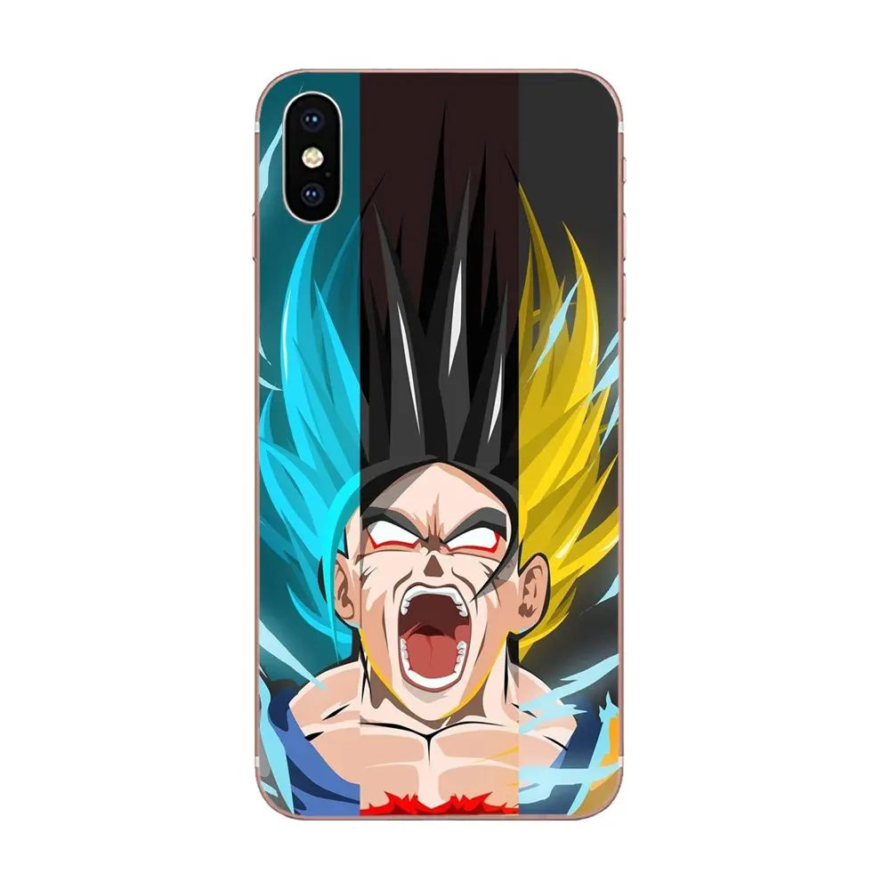 Горячая Dragon Ball Z Сон Гоку Супер сайян тпу шаблон для Xiaomi Redmi Note 2 3 3S 4 4A 4X5 5A 6 6A Pro