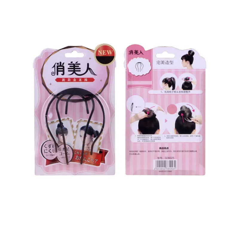 Женские булочки украшения для прически шикарный брейдер бант заколка волос