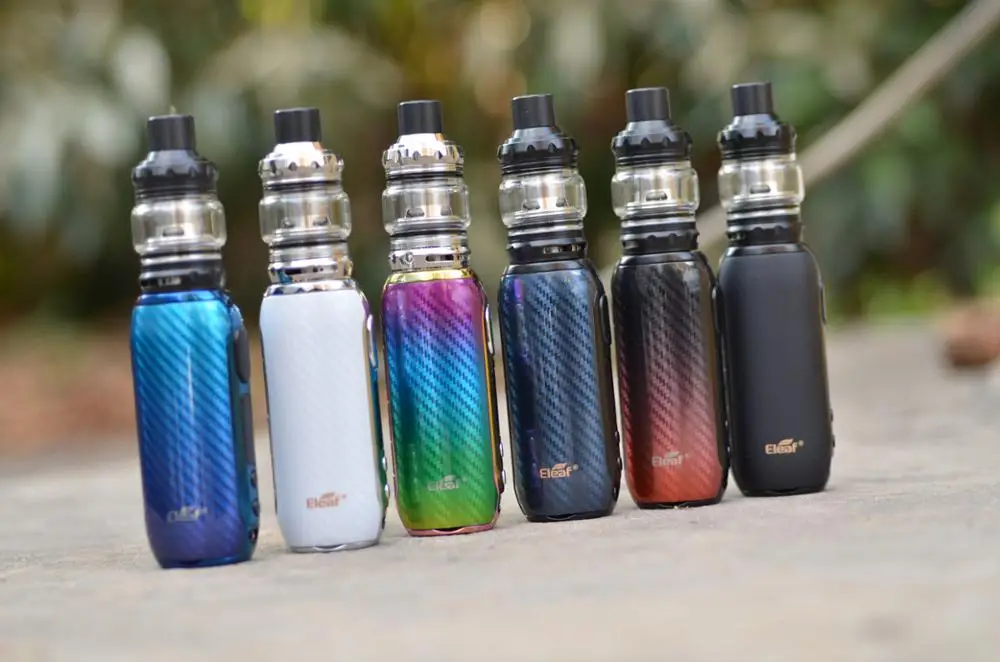 Оригинальный Eleaf iStick оправа C Комплект 80 Вт TC Box Mod с MELO 5 майка и EC-M 0.15ohm катушки Тип