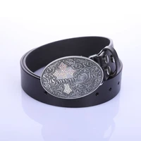 western cowboy belt cross novelty belt buckle for mens and women 1 5belts