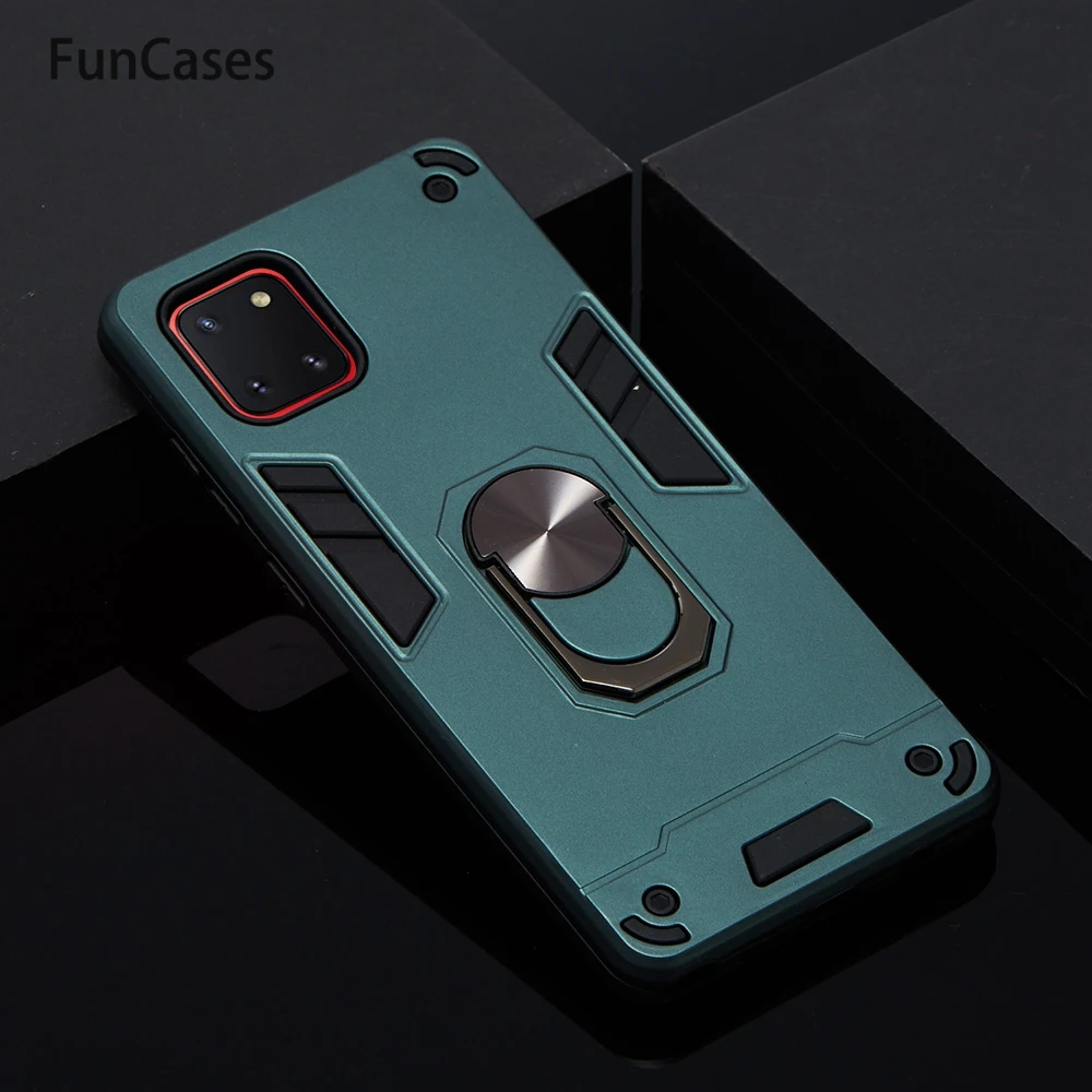 Сплошной цвет PC + TPU протектор для coque Samsung A81 спортивные Mem Чехлы Ajax Galaxy etui M60S Note 10 Lite